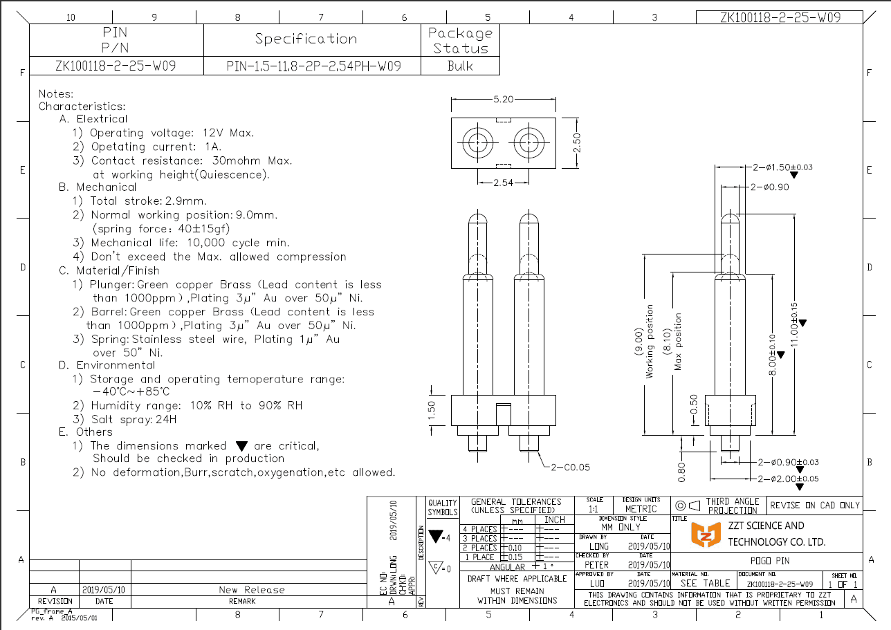 Our design Pogo pin Our design Pogo pin