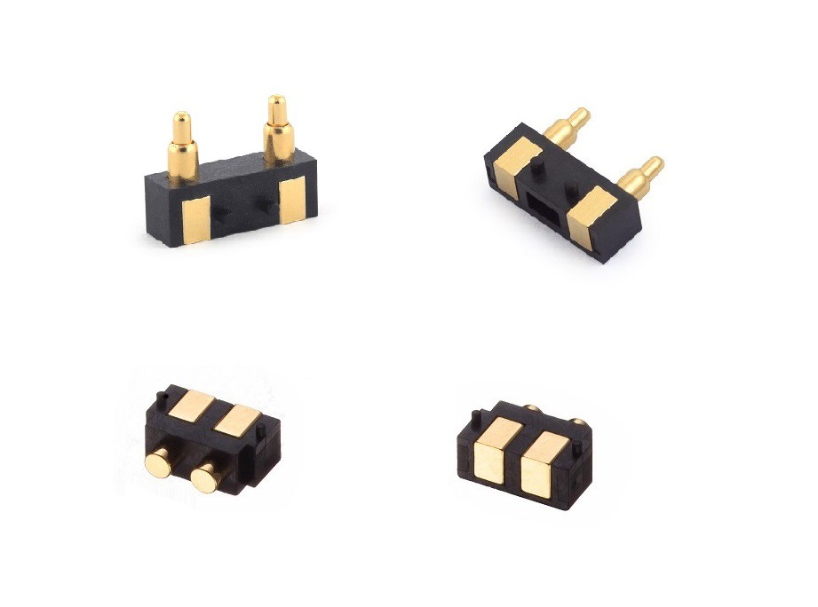 2 pin design Pogo pin connector