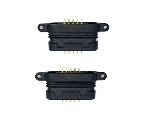 Fjederbelastet hus Pogo Pin Connector