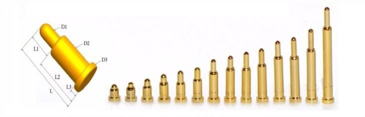 Spring Pogo Pins til magnetisk stik