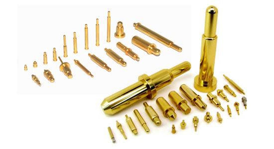 Materialer og belægning til Spring Pogo pins