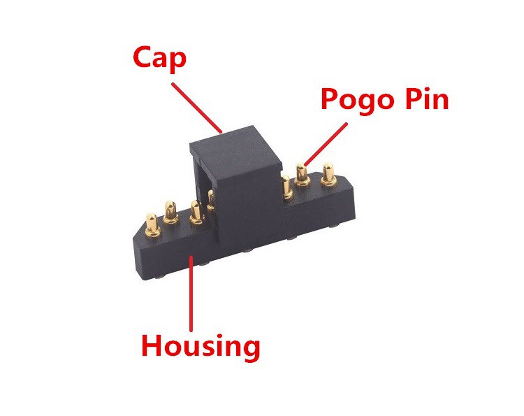 5G kommunikationsapplikation Pogo Pin Connector