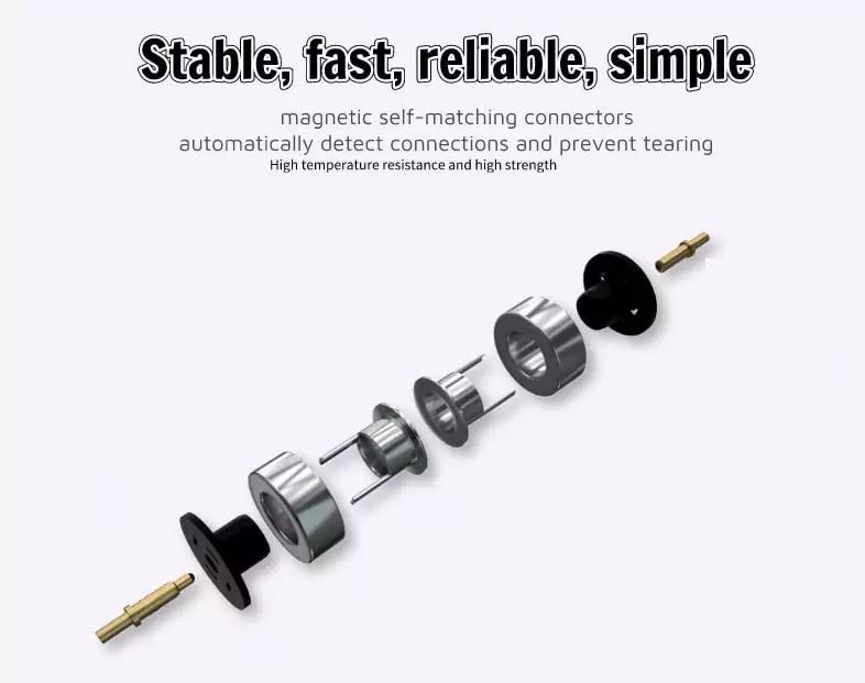 Vores magnetiske Pogo Pin Connector