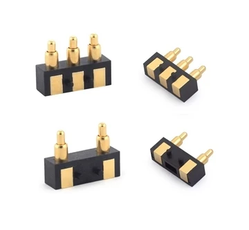 Fjederbelastet Plating Gold Pogo Pin SMD