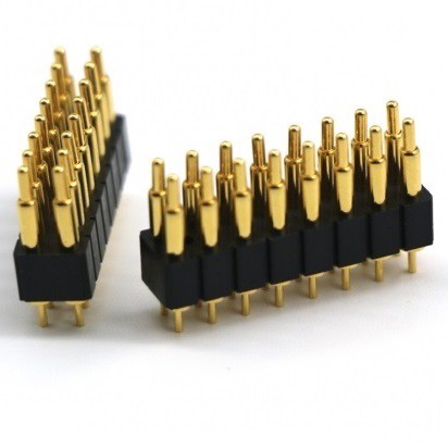 Pogo Pin dobbeltrækket stik