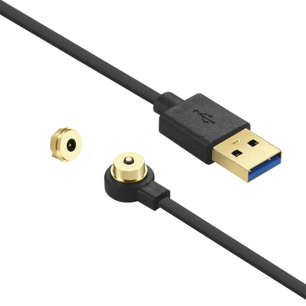 Pogo Pin Rund Pin USB-kabel